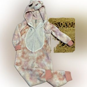 Pink Pyjamas Onesie 4T